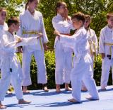 Ju-Jitsu bemutató a Kölyökparádén